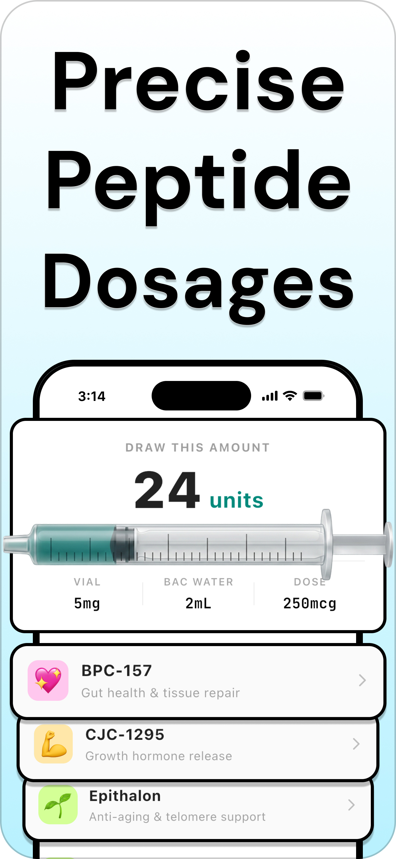 Peptide Tracker - PepSync screenshot 5