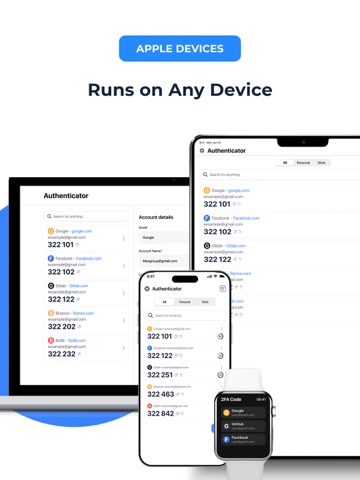 Authenticator App ℠ iPad screenshot