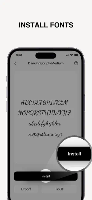 Fonts – screenshot 2