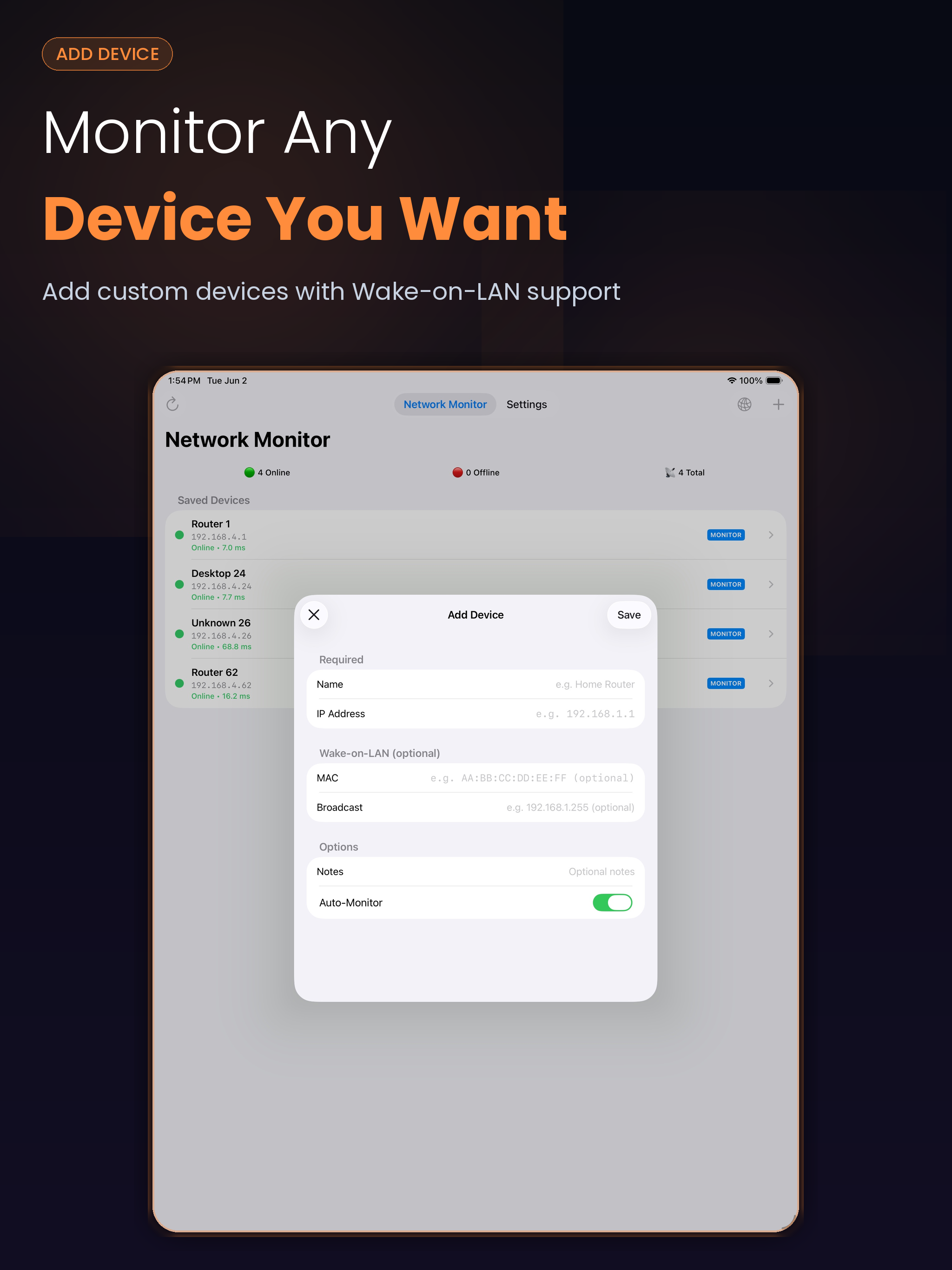 IP Monitoring Tool PingStation