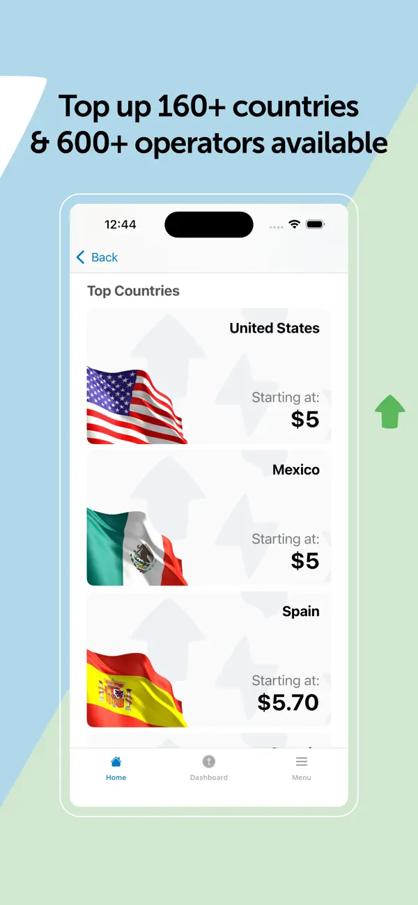 Screenshot #3 pour Topup.com - Easy mobile top up