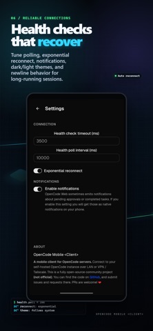 OpenCode-Mobile-Client Screenshot 6 of 7