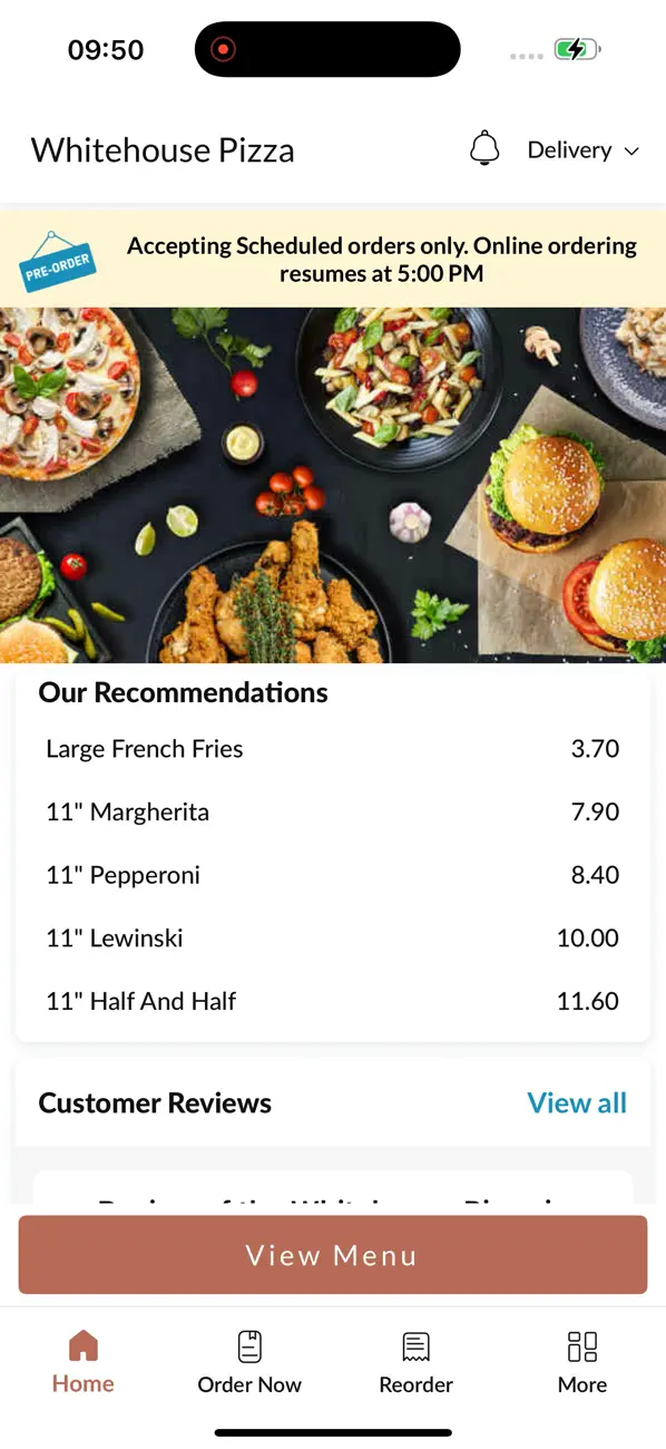 Screenshot #2 pour Whitehouse Pizza