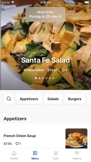 River Grille To Go screenshot 2