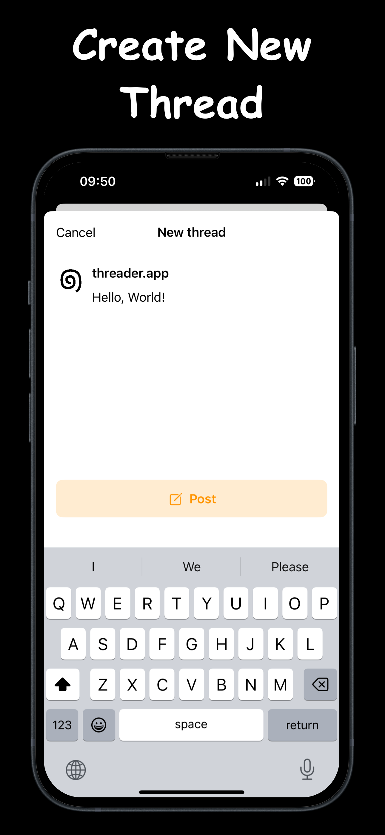 Threader: for Threads Follower