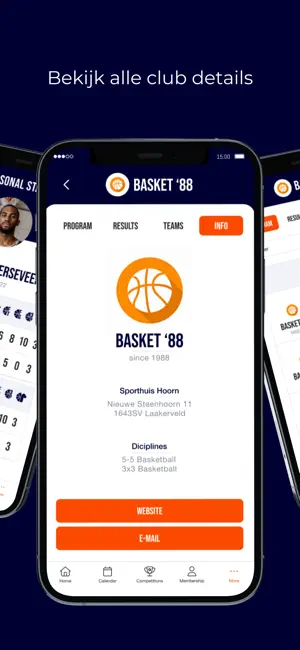 Basketball.nl screenshot 2