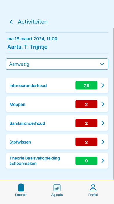 RAS - Examinatoren App Screenshot