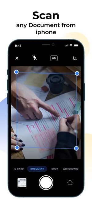 Cam Scan for PDF & Doc Scanner screenshot 1