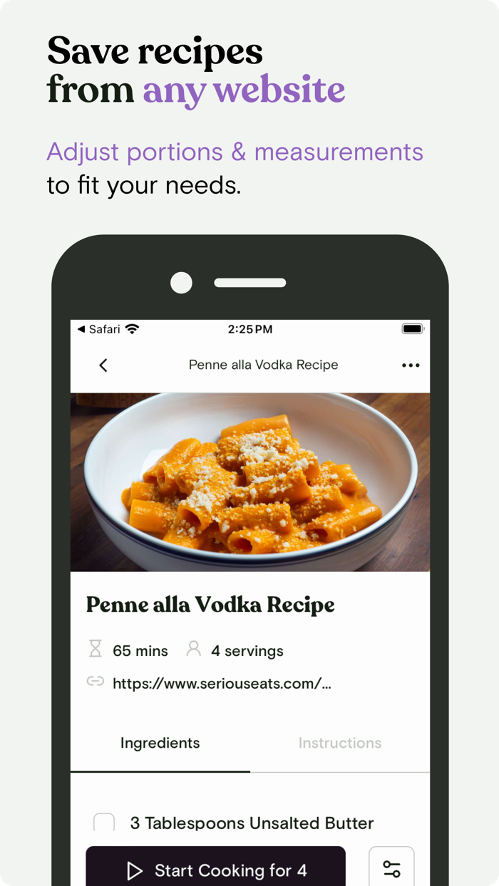 Souschef  Recipe Keeper