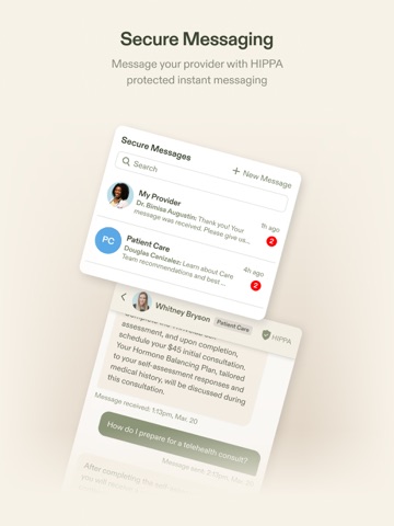 Thrivelab Health iPad screenshot