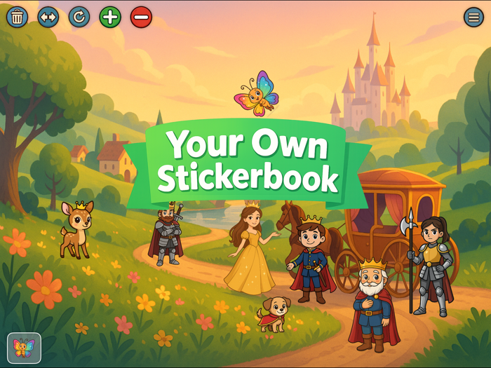 Princess Stickerbook