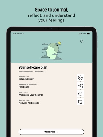 CALMzone | Anxiety Relief iPad screenshot