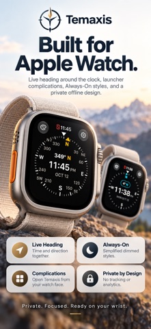 Temaxis: Compass Clock screenshot