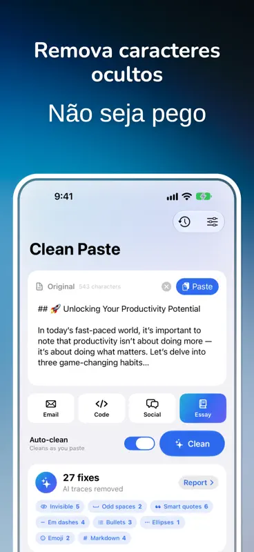 Clean Paste - Invisible Text screenshot 4 of 5