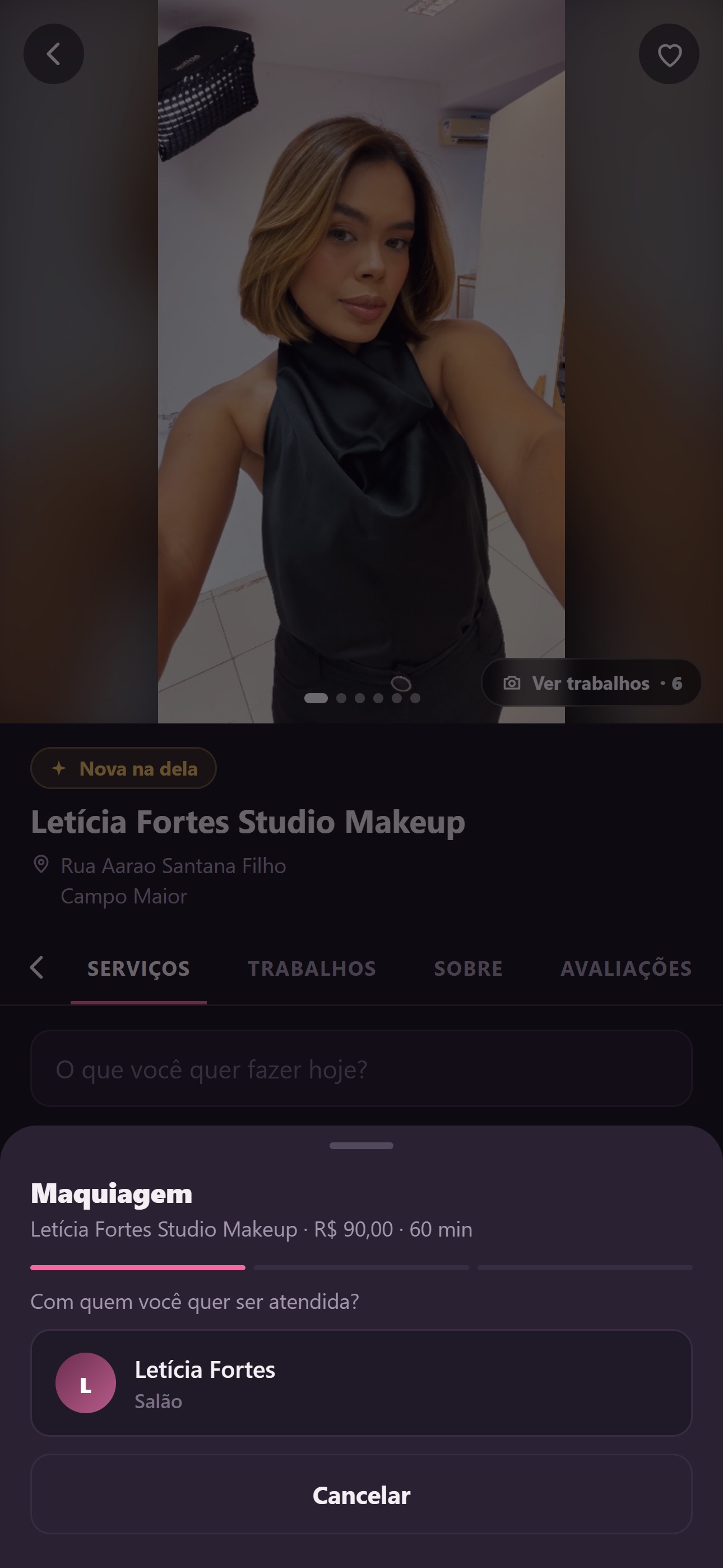 Screenshot 4 of dela: beleza e agendamento