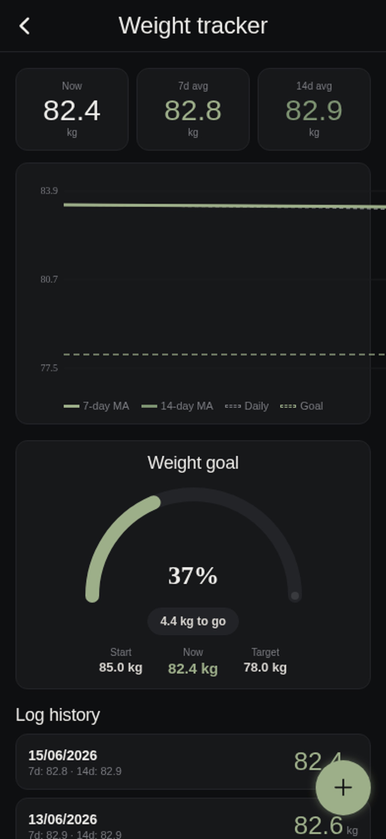 Screenshot 5 of IronTrack: Gym & Workout Log