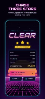 Brickwave: Neon Block Breaker screenshot 4