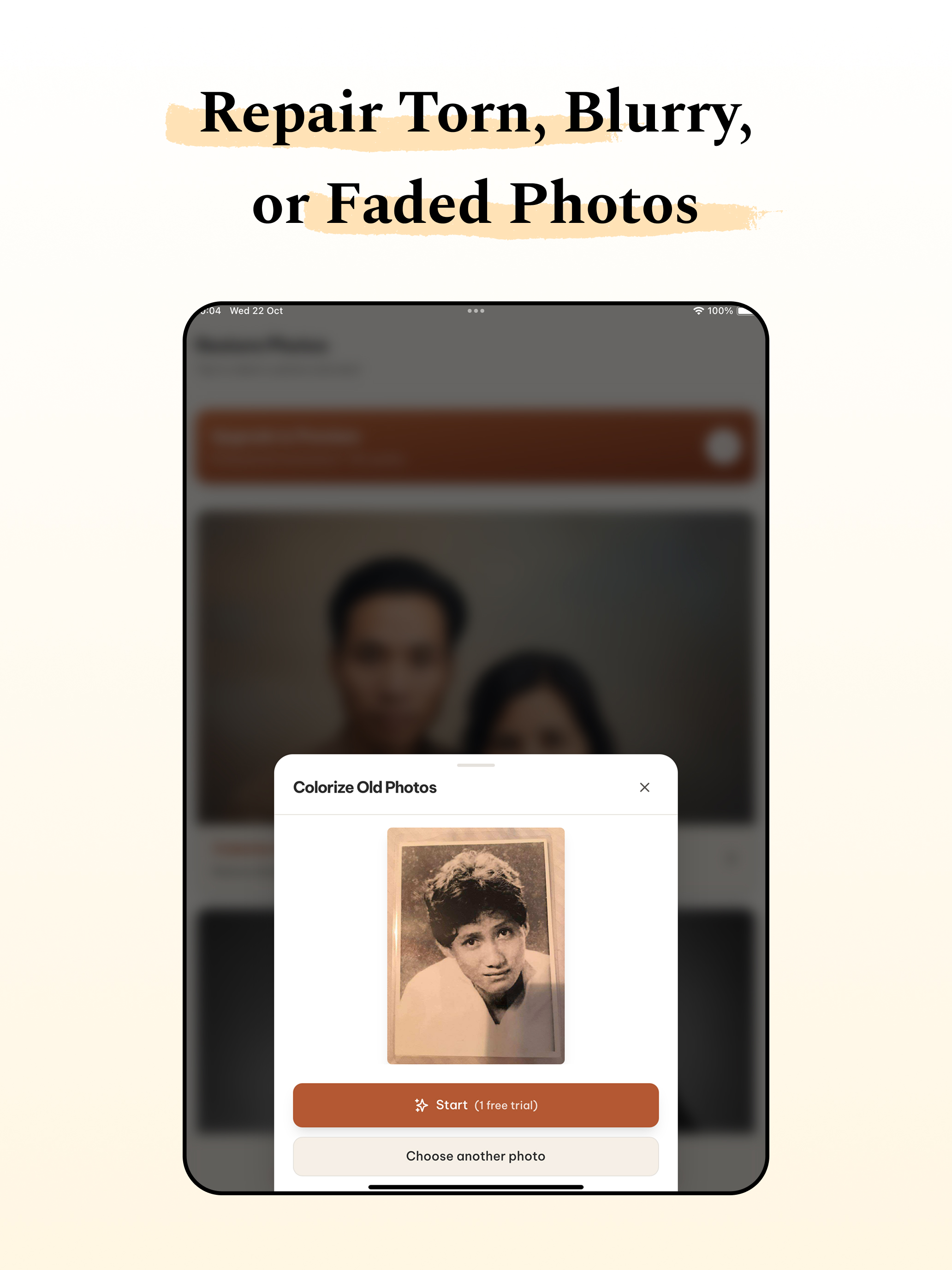 Memori: Restore Old Photos