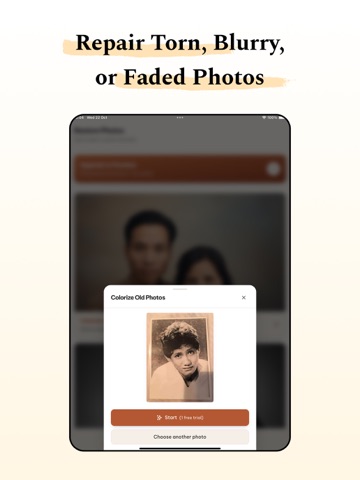 Memori: Restore Old Photos iPad screenshot