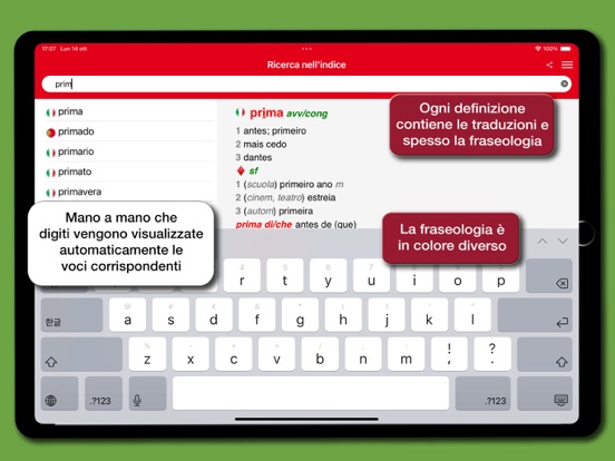 Screenshot #6 pour Dizionario Portoghese Hoepli