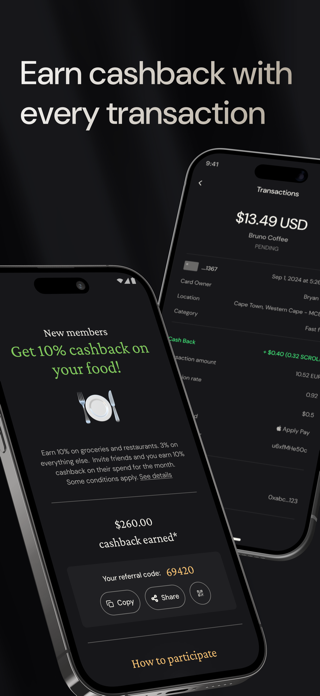 ether.fi: Crypto Card & Spend Screenshot 2 of 5