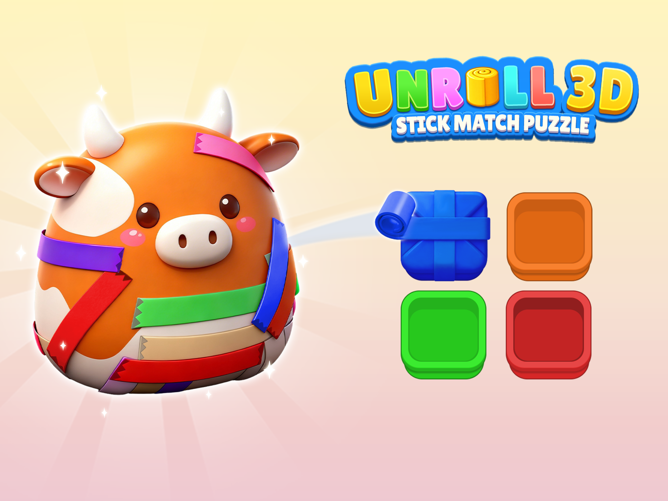 Unroll 3D: Stick Match Puzzle screenshot 15