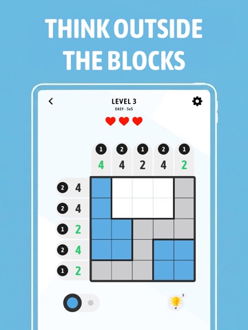 Shapegram: Logic Brain Teaser iPad screenshot