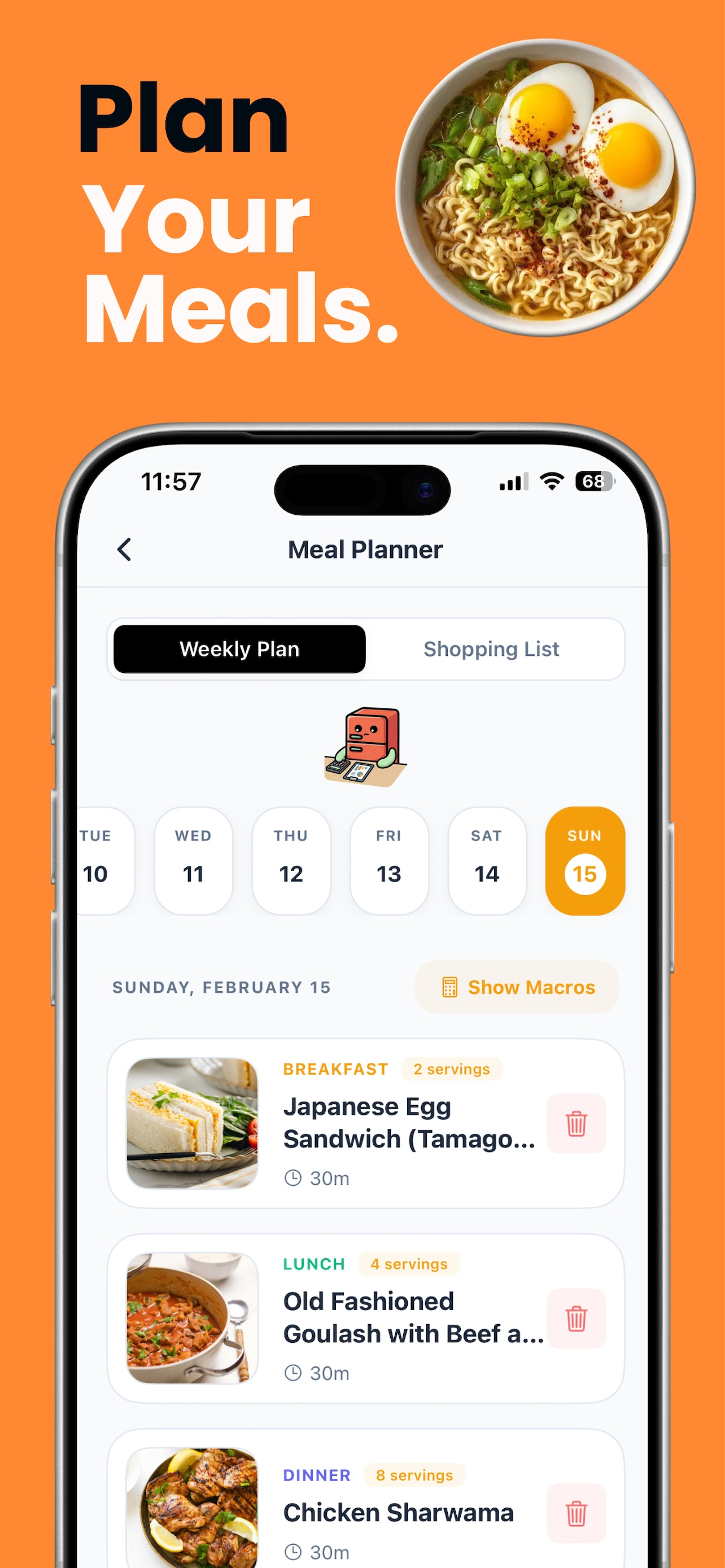Frigo: Smart Recipe Finder