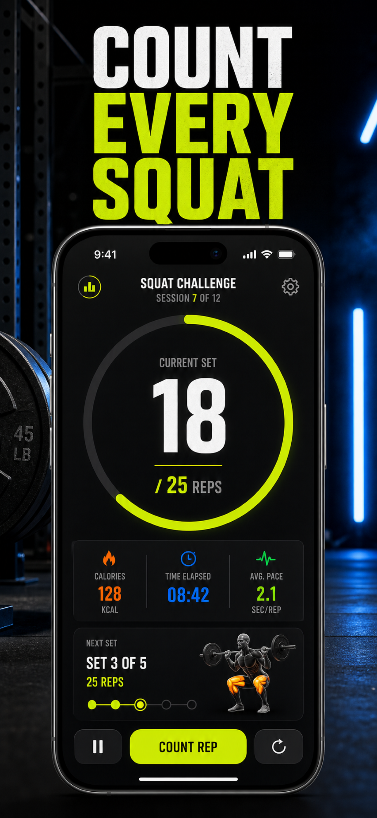 Squat Challenge: 30-Day Plan screenshot 3