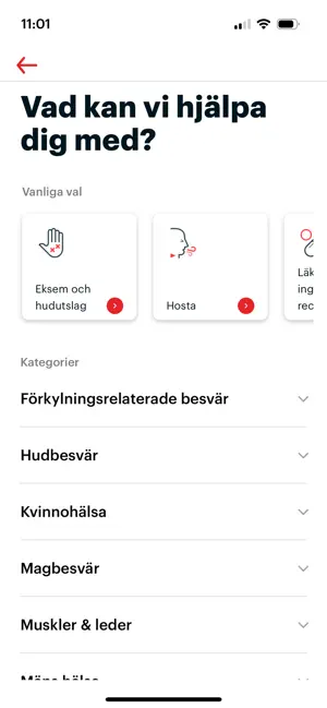 Min Doktor – Vård & vaccin iPhone screenshot 4