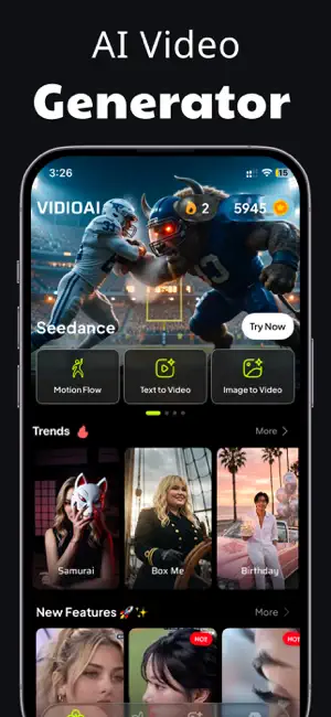 AI Video Generator: VIDIOAI screenshot 1