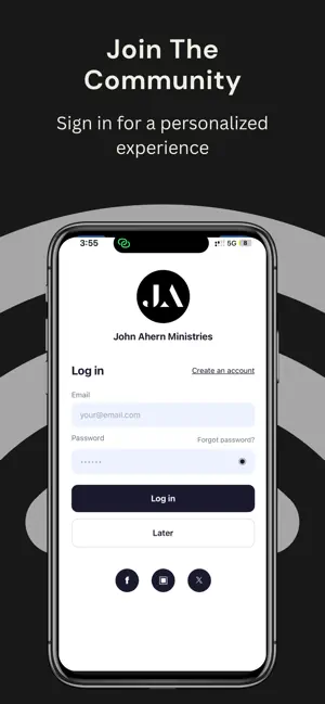 John Ahern Ministries screenshot 2