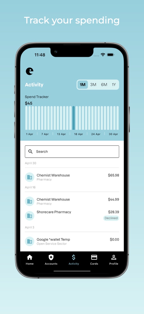 iPhone screenshot