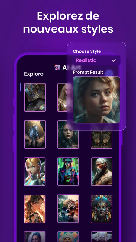 IA Generateur D'Image - AI Art screenshot 5 of 6