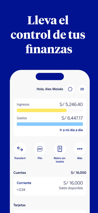 Screenshot 4 von 6 zu BBVA Perú | Banca Móvil