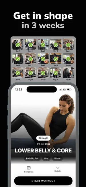 Start Strong: Fitness Planner screenshot 1