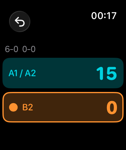 Padel Score Tracker: Padel40