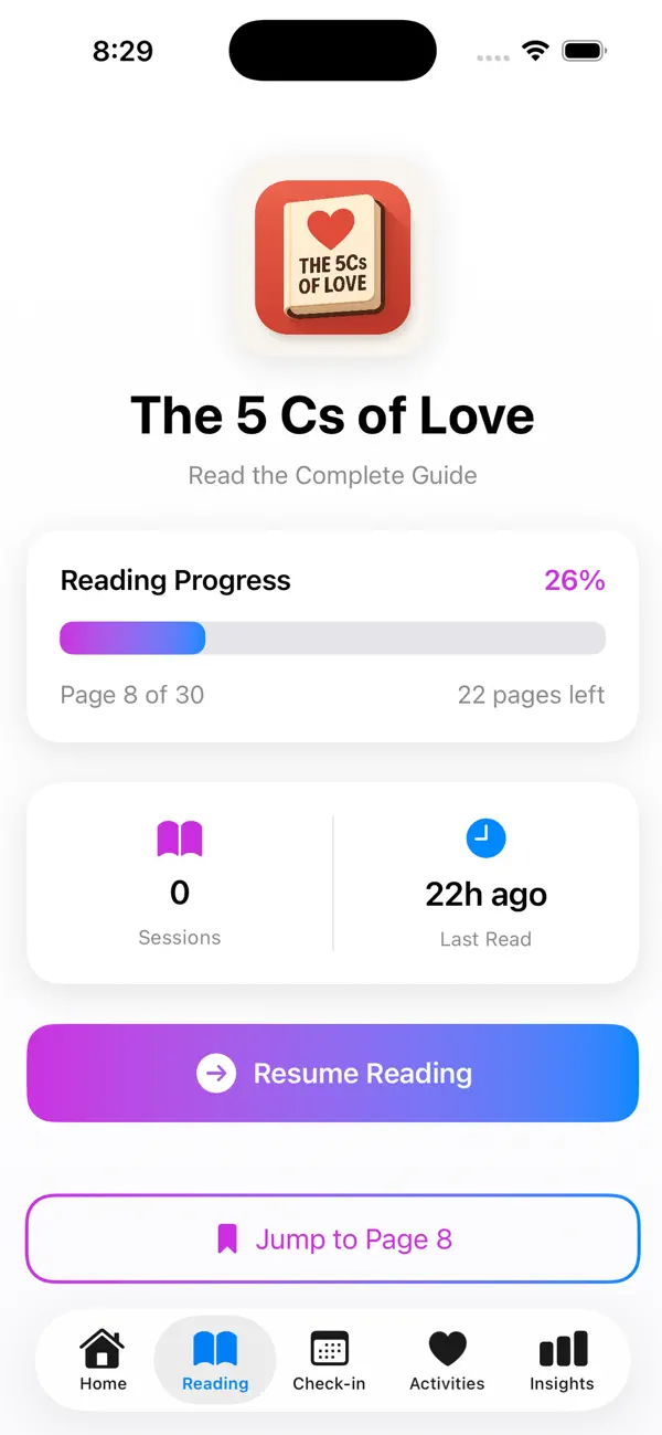 Screenshot #1 pour The 5 C's of Love