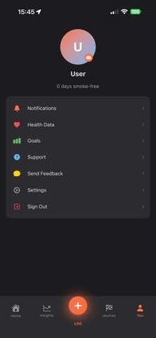 PuffBye - Quit Vaping Tracker Screenshot 1 of 6