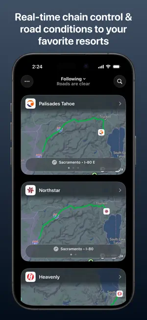 Snowy Roads: Chain Control screenshot 1