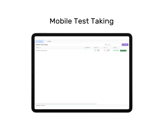 examN+ iPad screenshot