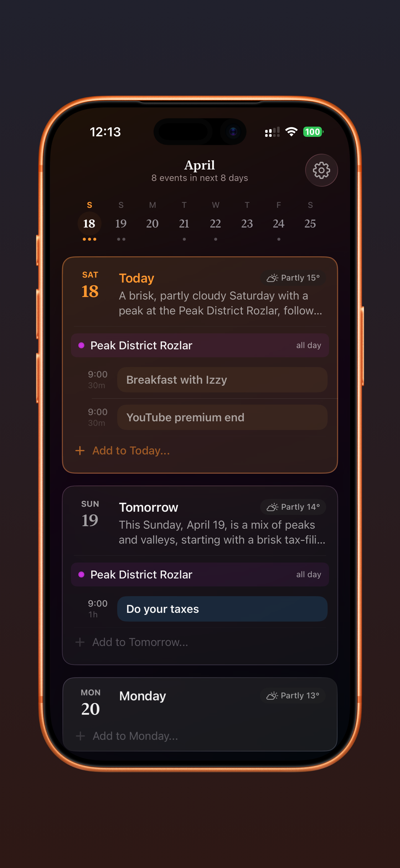 Weekwise: Weekly Planner
