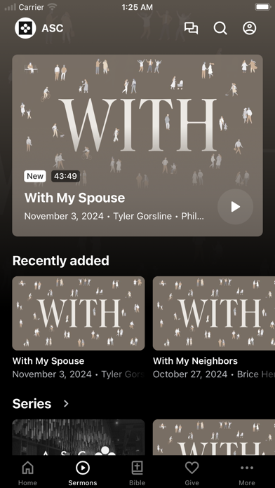 A Seattle Church Screenshot