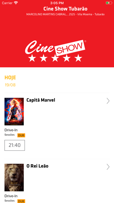 Cine Show Screenshot