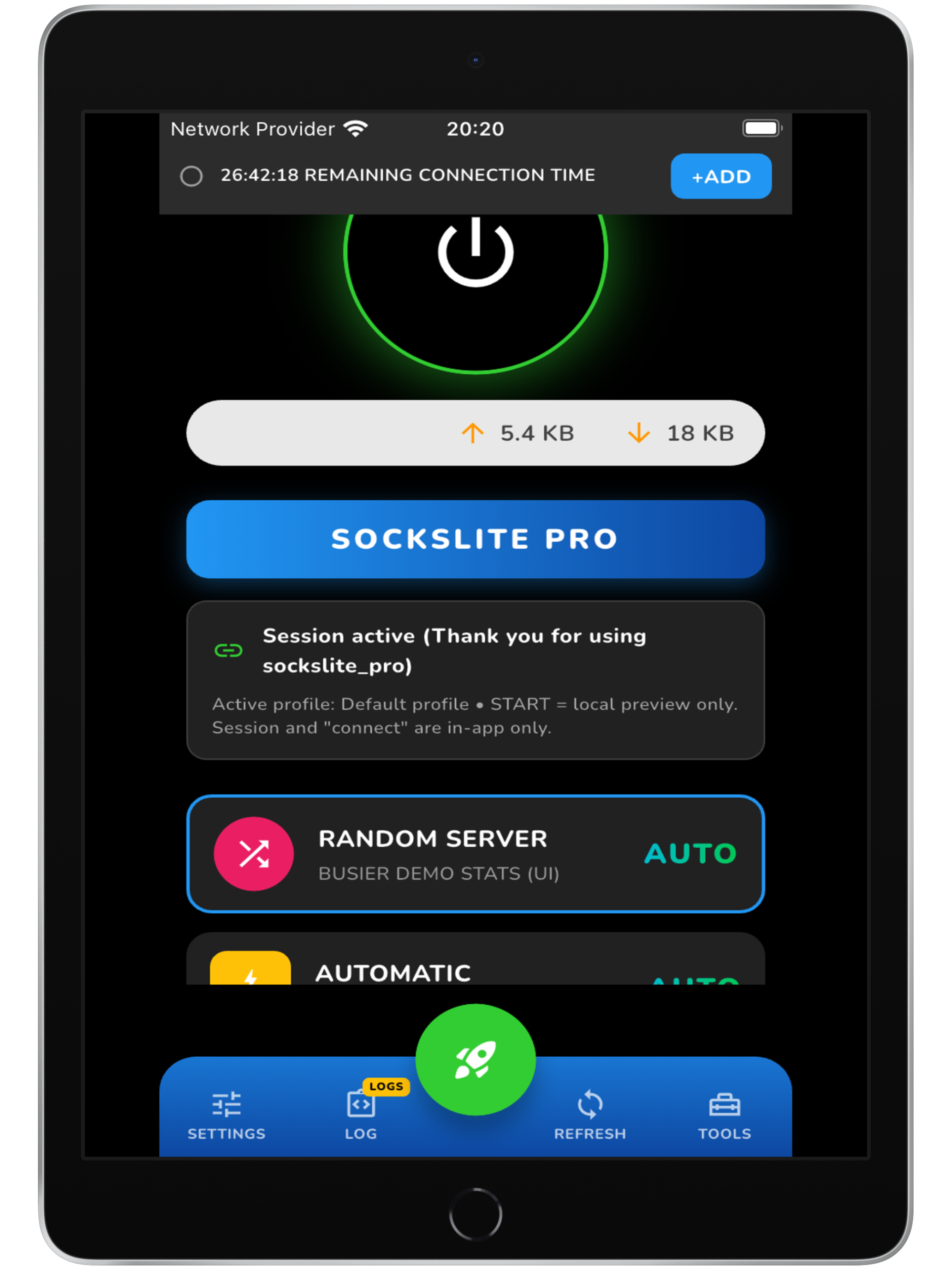 Sockslite Pro screenshot 12