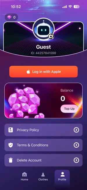 Snuggy AI iPhone screenshot 2