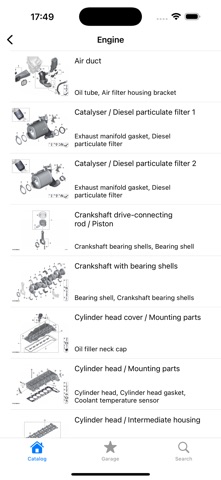 Car Parts - OEM catalogs screenshot