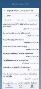 English-Italian Dictionary Pro screenshot #4 for iPhone