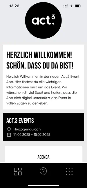 act.3 Hub screenshot 3