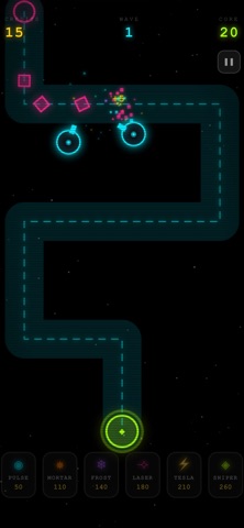 Neon Tower! Screenshot 2 of 4